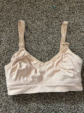 Sugar Candy Seamless Nude Blush Nursing Bra
